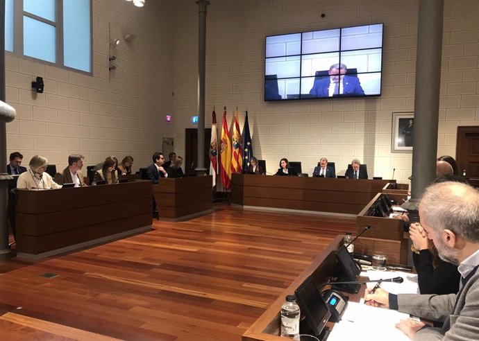 Pleno de la Diputación de Zaragoza (DPZ)