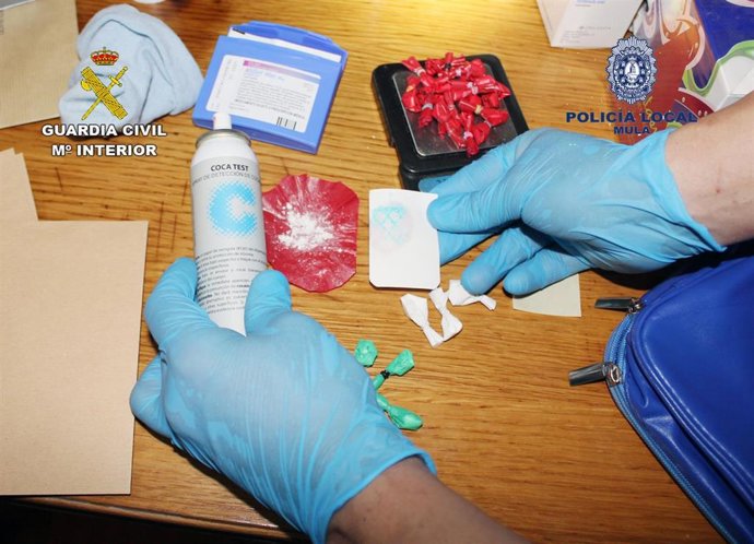 Parte de la droga intervenida en la operación 'Cocamul'