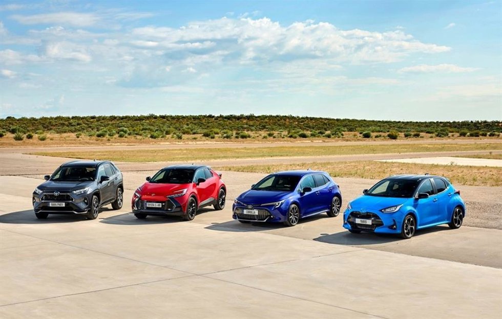 Gama de turismos de Toyota España