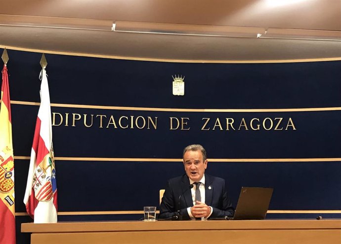 El secretario general del PSOE-Zaragoza y presidente de la Diputación Provincial de Zaragoza, Juan Antonio Sánchez Quero