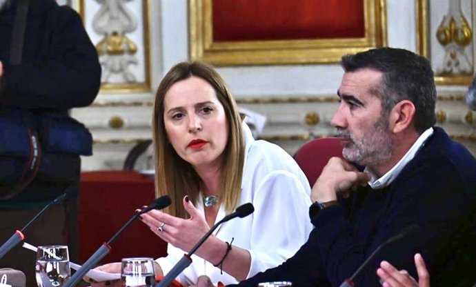 La portavoz del PSOE en Diputación, Ana Carrera.