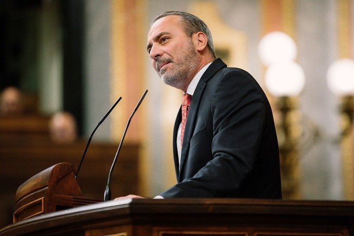 El diputado nacional de Vox por Huelva, Tomás Fernández.