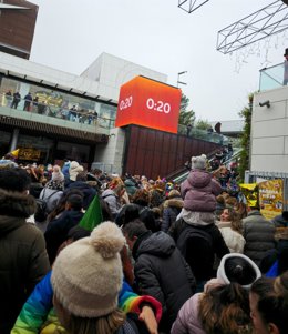 Celebración de la 'Mañanavieja' en Puerto Venecia.