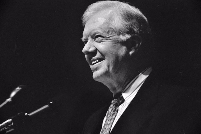 El expresidente estadounidense Jimmy Carter