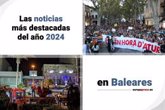 Foto: Lo más destacado de 2024 en Baleares: el derrumbe del Medusa Beach y las manifestaciones contra la saturación turística