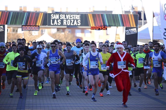 Archivo - Imagen de la San Silvestre de la localidad de Las Rozas.