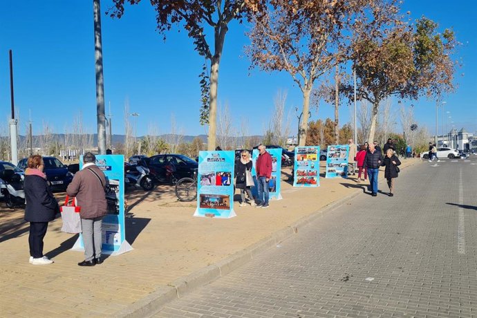 Exposición del proyecto 'Tal como somos, el mercadillo desde dentro', de la Asociación de Comerciantes Autónomos Ambulantes de Córdoba.