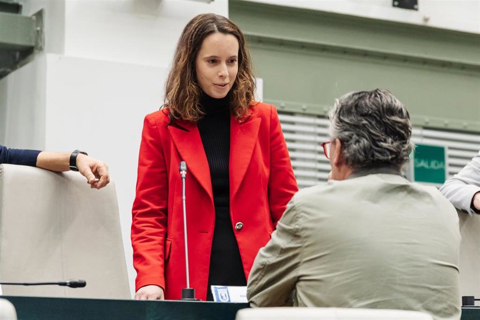 Archivo - La concejala del PSOE María Caso, a 20 de noviembre de 2023, en Madrid (España).