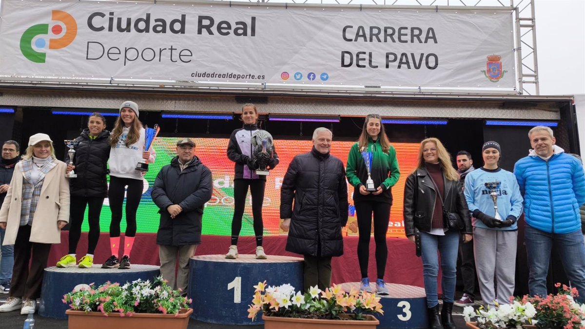 Chiki Pérez y Queralt Criado, ganadores de la LI Carrera del Pavo de Ciudad Real