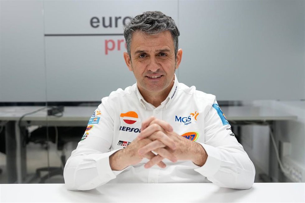 El piloto español Isidre Esteve.