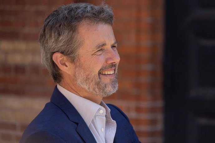 Archivo - El rey de Dinamarca, Federico X 