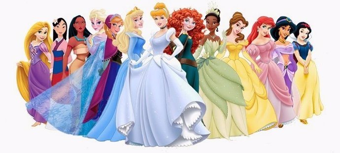 Archivo -     Las princesas Disney.