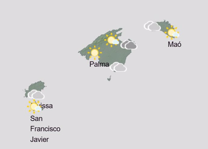 Predicción meteorológica para hoy, miércoles 1 de enero