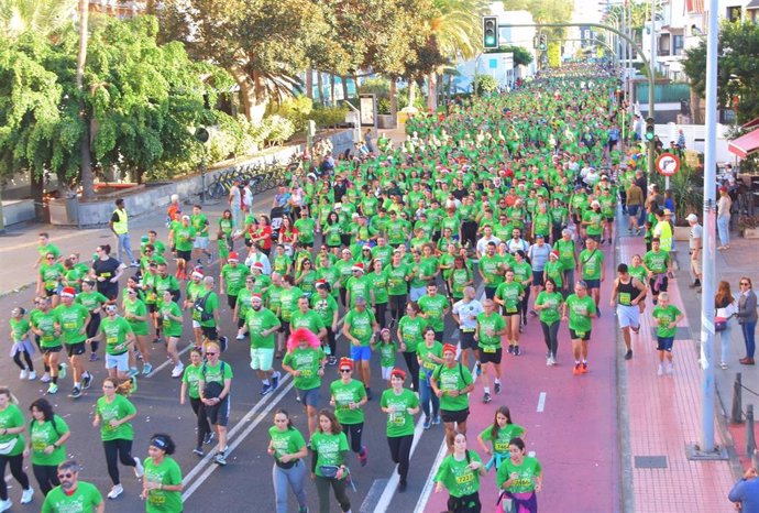 Más de 9.000 corredores participaron en la San Silvestre de Las Palmas de Gran Canaria 2024