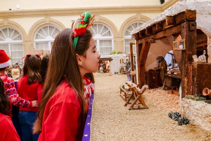 Visitas al Belén Provincial de Almería.