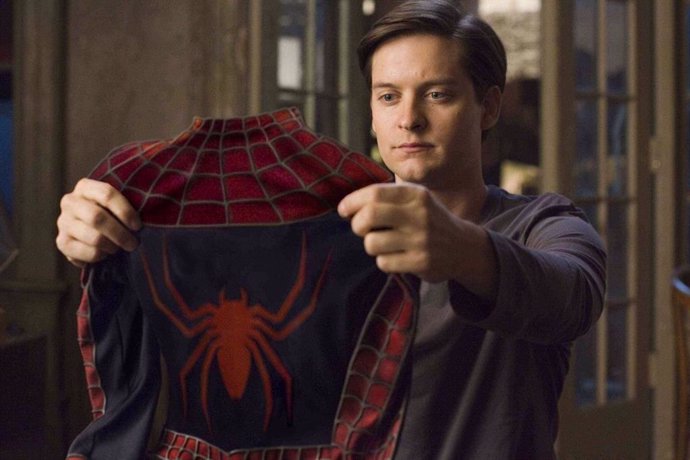 Archivo - Hombres semidesnudos y un estudio de cine porno, así se hizo el traje de Tobey Maguire en Spider-Man