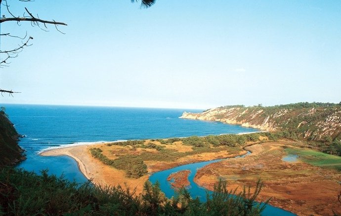 Playa asturiana