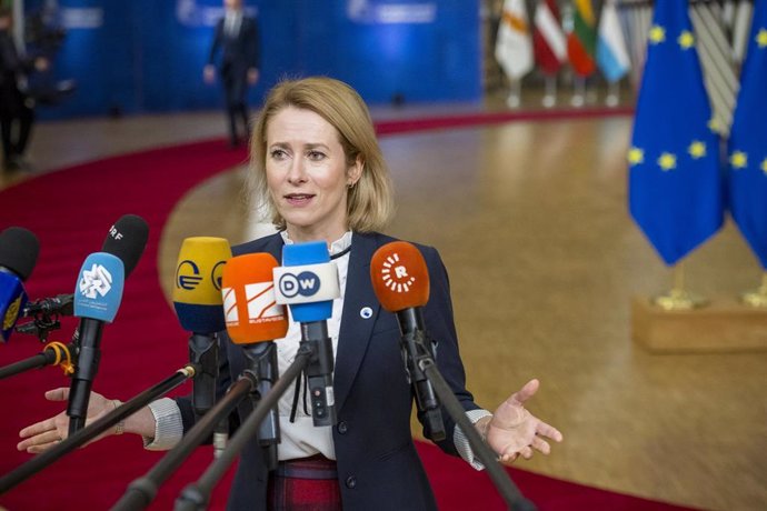 La Alta Representante de la UE para Política Exterior, Kaja Kallas