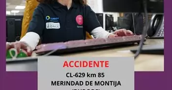 Un fallecido y 5 heridos en una colisión en la CL-629 en Merindad de Montija (Burgos)