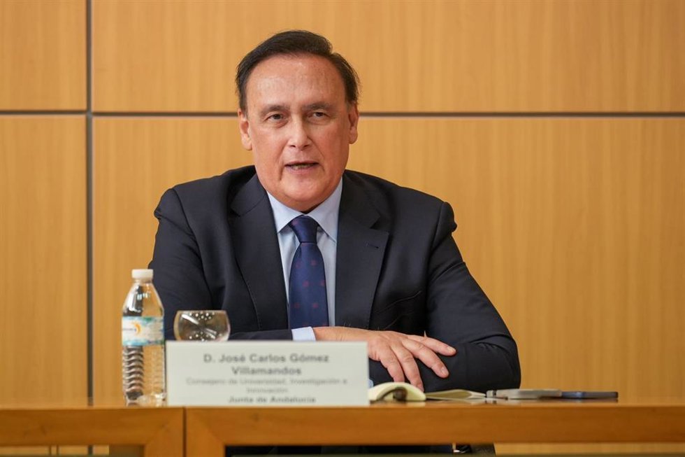 El consejero de Universidad, Investigación e Innovación, José Carlos Gómez Villamandos en una imagen de archivo. 