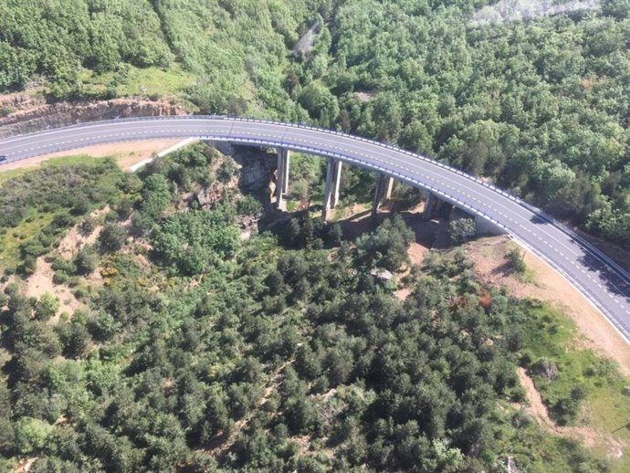 Viaducto de Arroyo Cañada Ancha en La Rioja