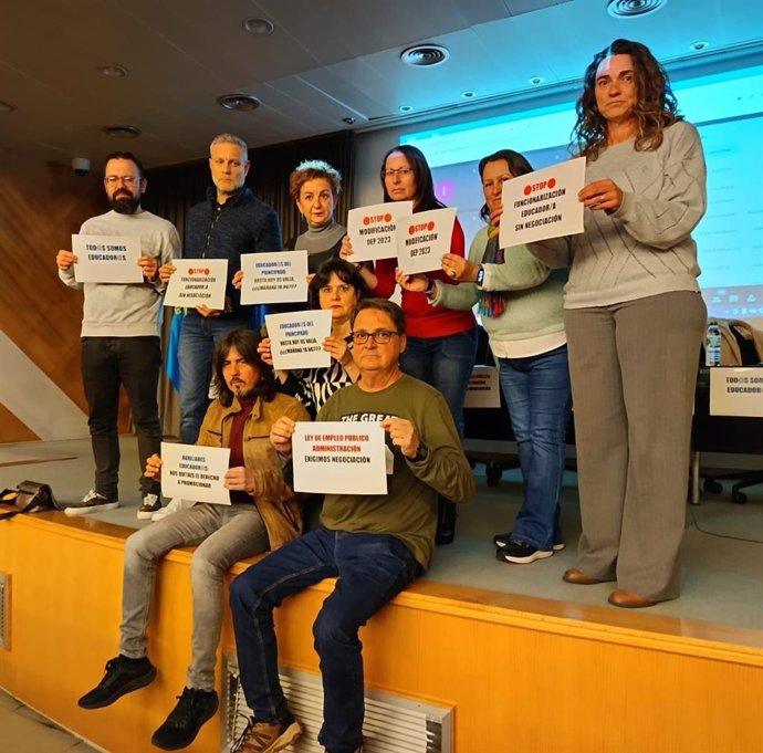 Los Comités de Bienestar y Hacienda llaman a la movilización contra la funcionarización de los educadores