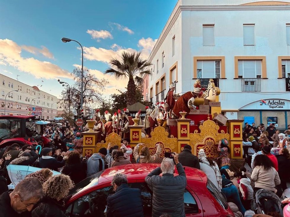 Archivo -  Gran Cabalgata de los Reyes Magos de Oriente en El Puerto (Cádiz) en 2024