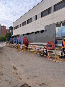 Obras de refuerzo de suministro eléctrico en Tiro de Línea.