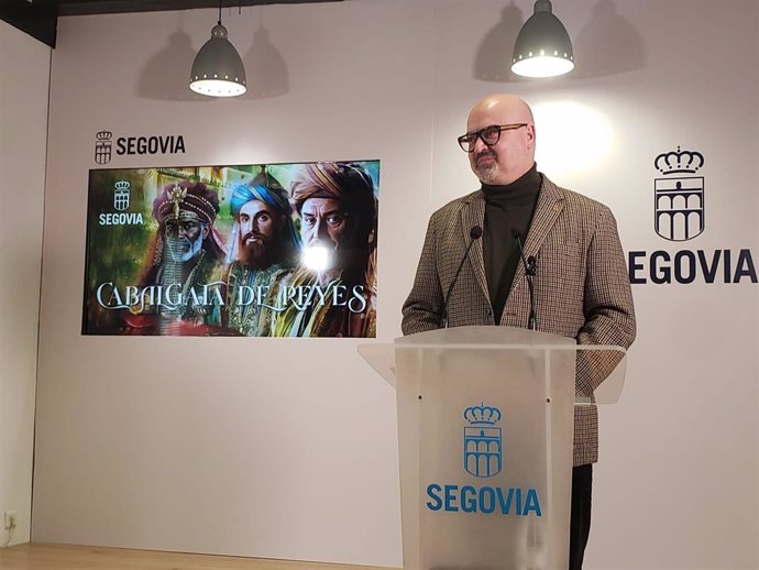 El concejal de Cultura, Juan Carlos Monroy, durante la rueda de prensa.