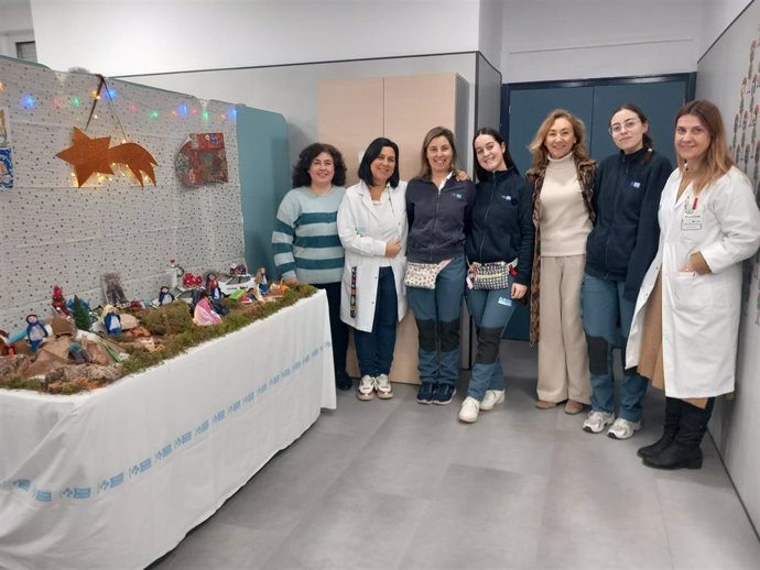 La consejera de Salud y Servicios Sociales, María Martín, ha visitado este jueves, 2 de enero, la Unidad de Paliativos del hospital de La Rioja