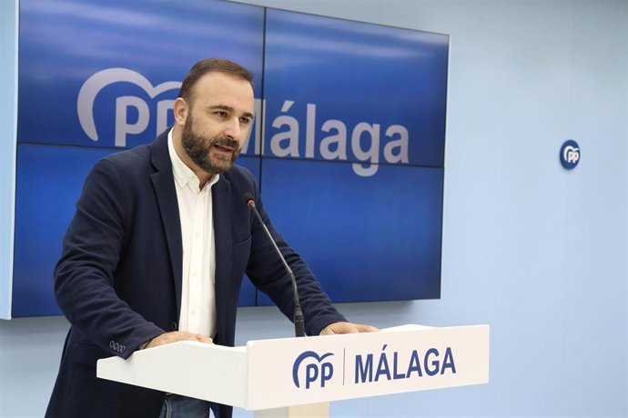 Archivo - El diputado nacional por el PP de Málaga Mario Cortés, en una imagen de archivo.