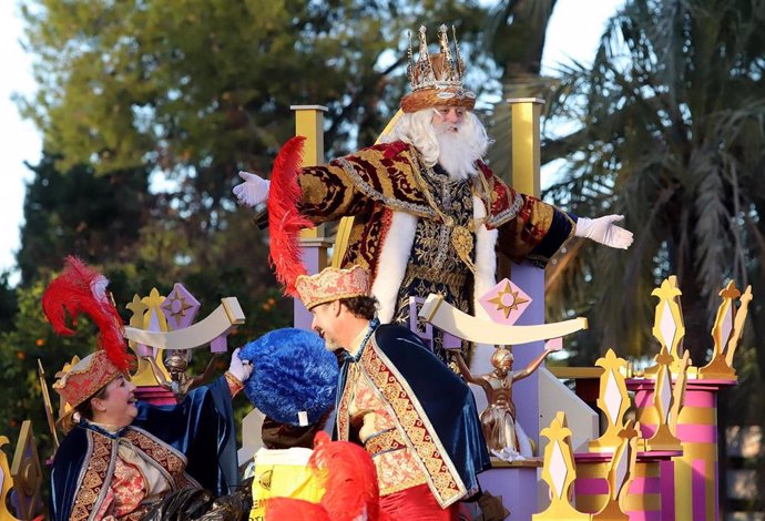 Archivo - Cabalgata de Reyes Magos 2024 en Jerez de la Frontera (Cádiz)