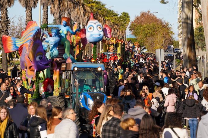 Archivo - Cabalgata de Reyes Magos de Huelva (imagen de archivo)