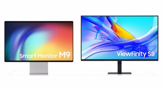 Los monitores Smart Monitor M9 y ViewFinity S8 de 2025