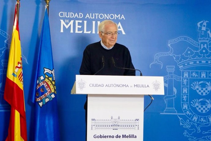 Archivo - El presidente de la Ciudad Autónoma de Melilla, Juan José Imbroda (PP)