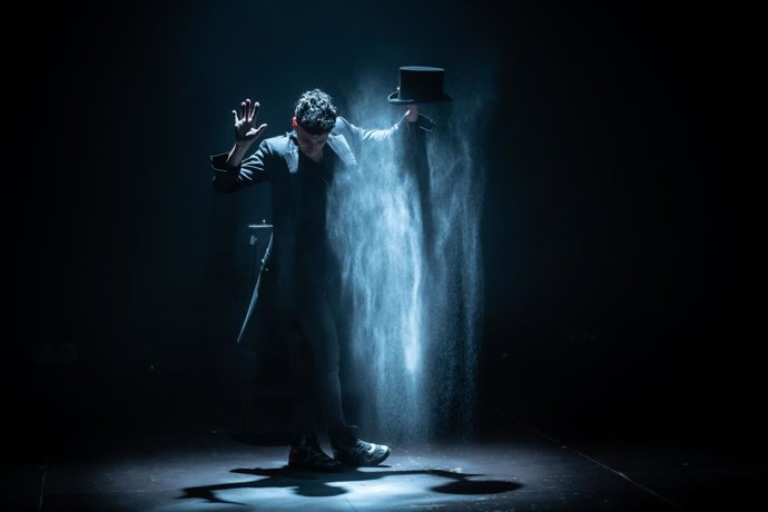 Mag Lari en un espectacle.