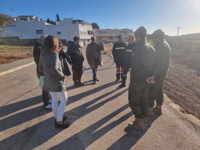 Loriguilla avança a instal·lar un pont provisional per a unir el casc urbà amb La Lloma i estació de tren