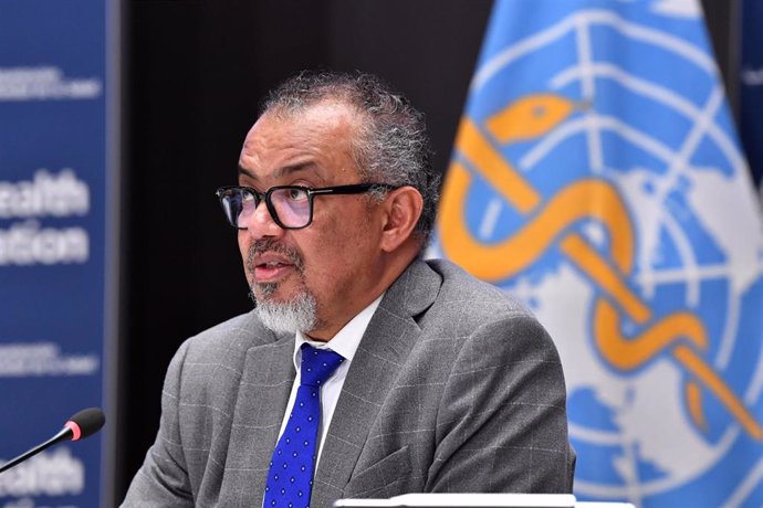 El director general de la OMS, Tedros Adhanom Ghebreyesus