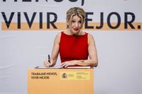 Díaz celebra los datos y dice que la reforma laboral ha evitado 30 millones de contratos temporales