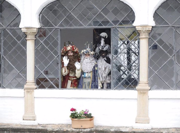 Archivo - Los tres Reyes Magos en Córdoba, en una imagen de archivo.