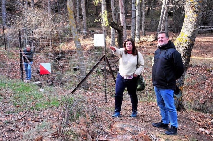 Visita del delegado territorial de Sostenibilidad y Medio Ambiente de la Junta en Granada, Manuel Francisco García, a las actuciones del PIMA Adapta en la provincia