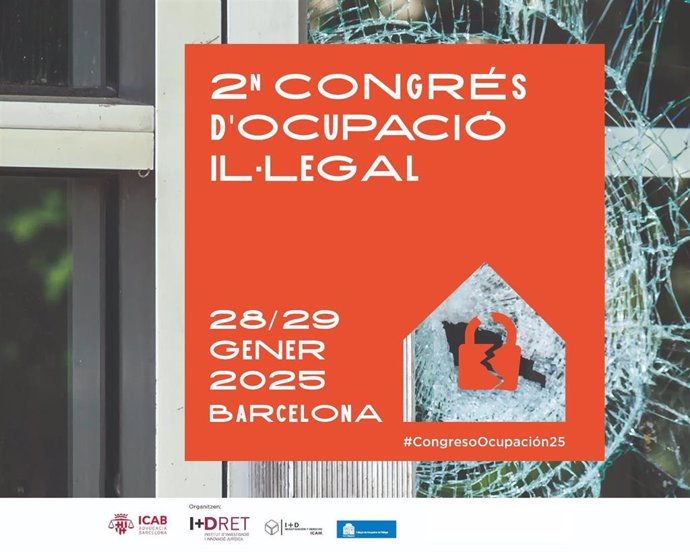 Cartel del segundo Congreso de Ocupación Ilegal