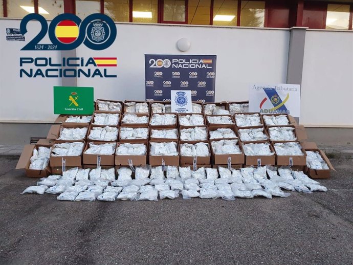 Desarticulada una organización dedicada al tráfico internacional de cocaína a través de cajas de fruta