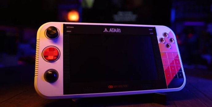 La nueva consola de Atari Gamestation Go.