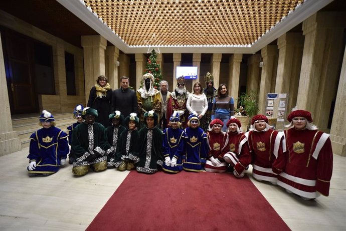 Presentación de la cabalgata de Reyes de 2025 en Albacete.