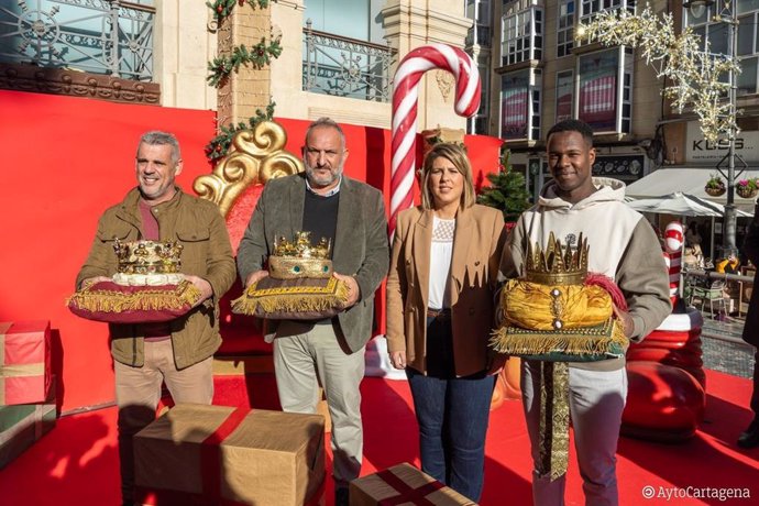 Presentación de la Cabalgata de Reyes en Cartagena