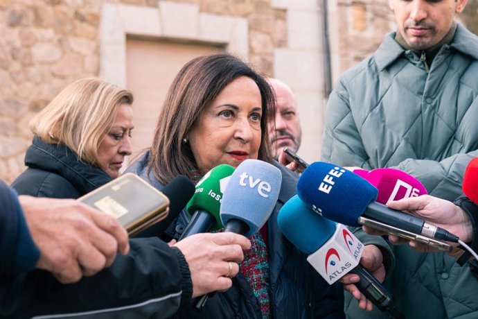 La ministra de Defensa, Margarita Robles, en Toledo