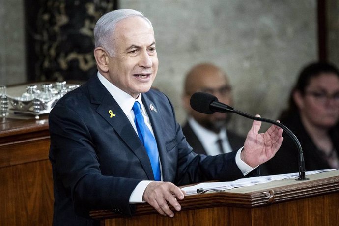 Archivo - El primer ministro de Israel, Benjamin Netanyahu.