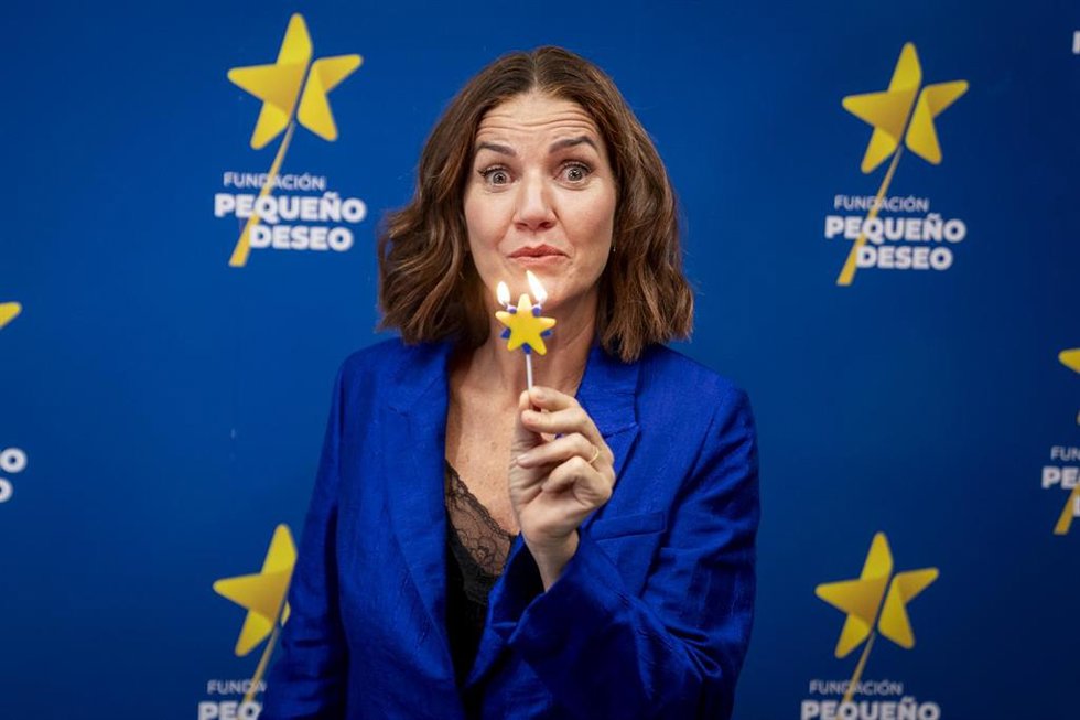 Archivo - La chef Samantha Vallejo-Nágera posa en el photocall a su llegada a la presentación de la campaña Doble deseo, en el Museo de la Felicidad, a 8 de noviembre de 2023, en Madrid (España). 