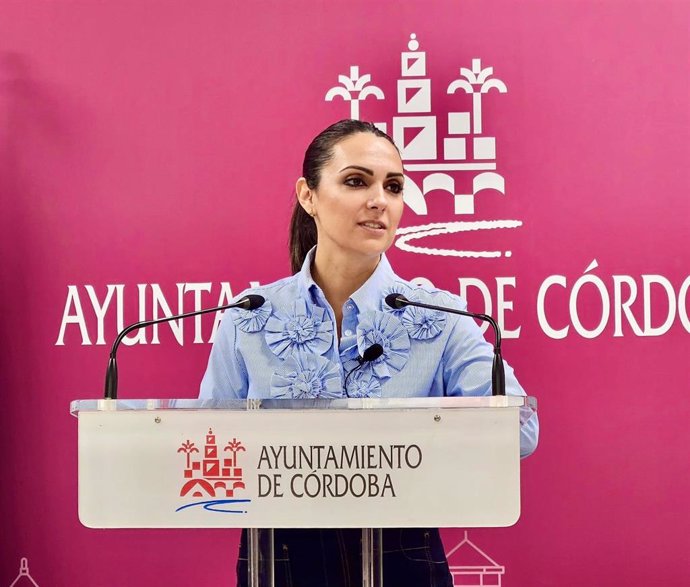 La concejal del PSOE en el Ayuntamiento de Córdoba Carmen González.